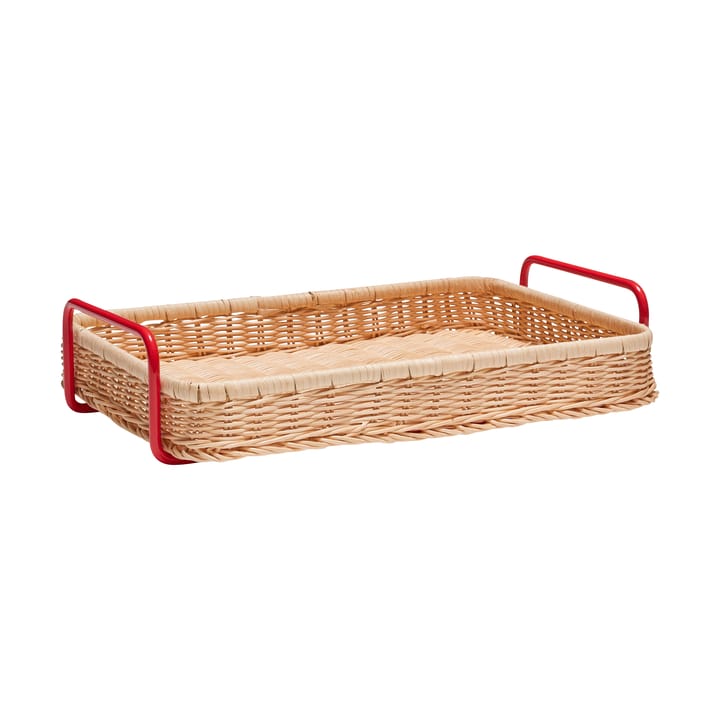 Splitter Serviertablett - Red-natural - Hübsch