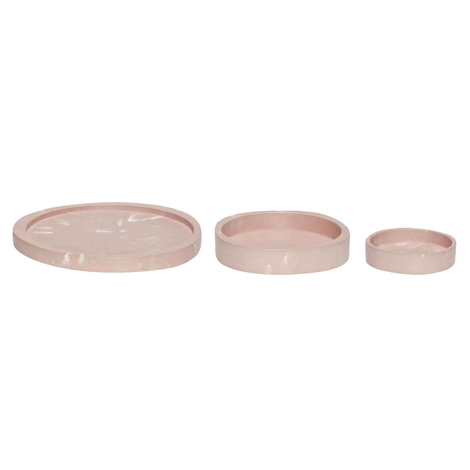 Trinkglas 3 Teile, Rosa Hübsch