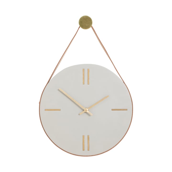 Uhr Ø30 cm - Grau - Hübsch