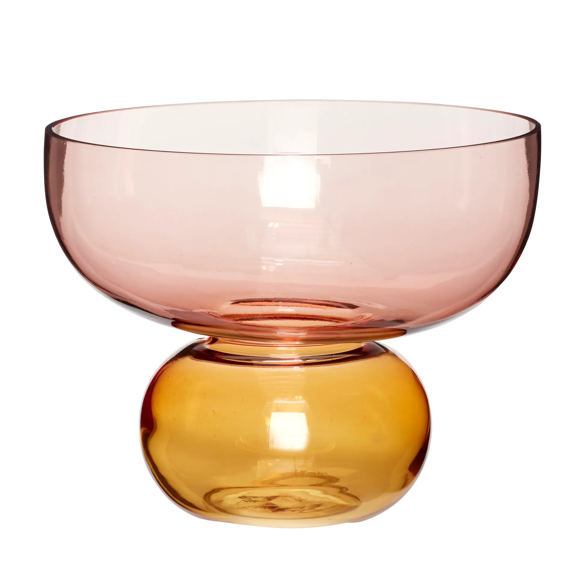 Vase Ø25 cm, Rosa-bernstein Hübsch Interior