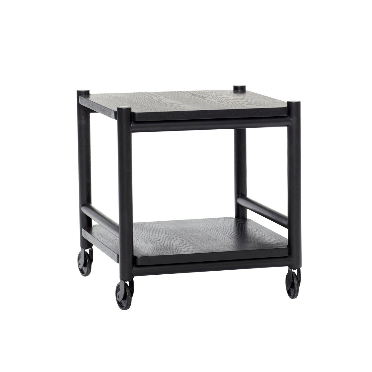 Hübsch Wagen 40x40 cm Esche-Schwarz
