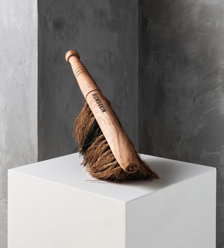 Humdakin Handbesen aus Holz 37cm, Bamboo-coconut fibres Humdakin