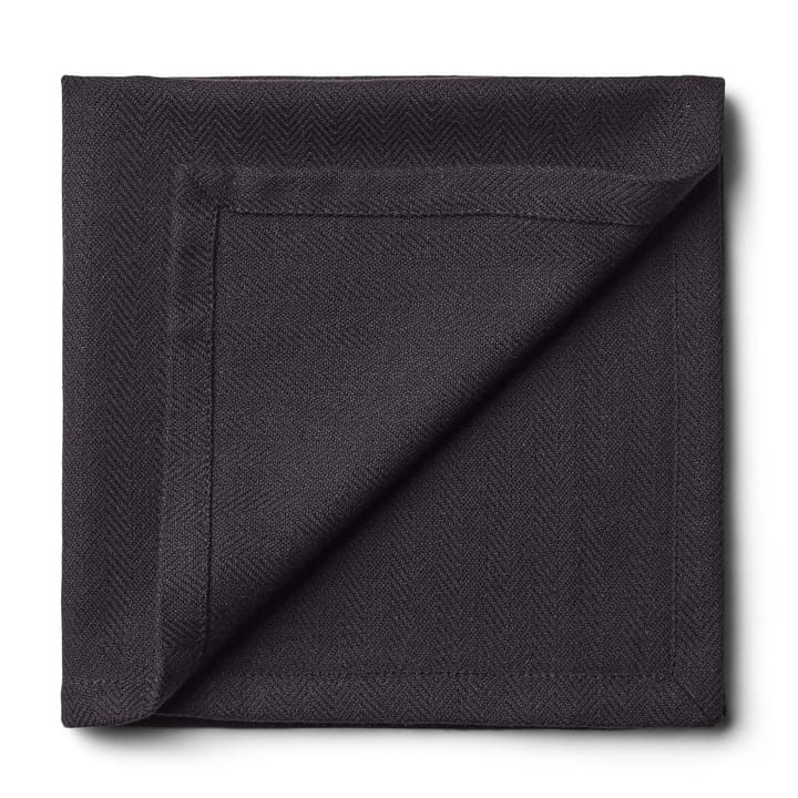 Humdakin Stoffserviette 40 x 40cm 2er Pack, Coal Humdakin