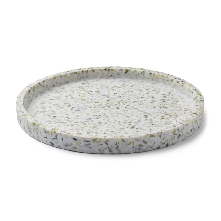 Humdakin Terrazzo rundes Tablett Ø20cm - Green-white - Humdakin