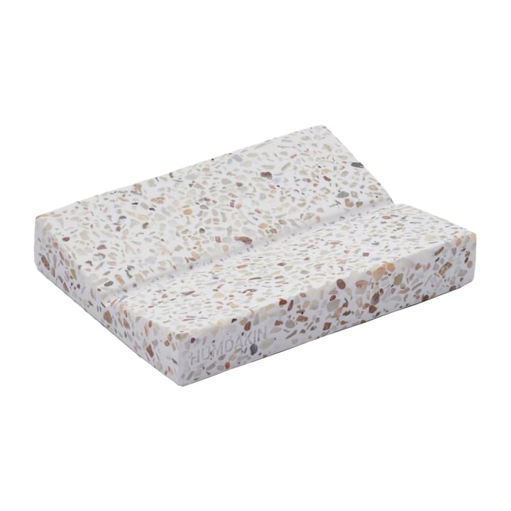 Humdakin Terrazzo Seifenteller 9 x 19cm - Rot  -beige - Humdakin