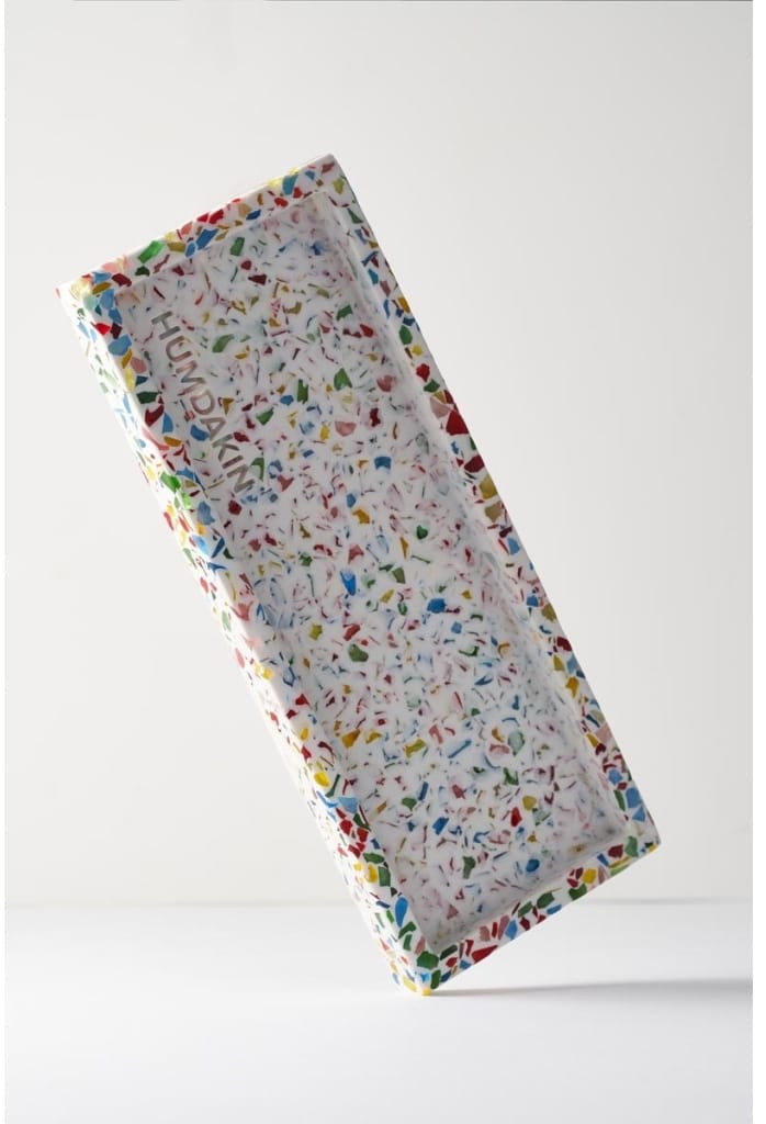 Humdakin Terrazzo Tablett 10 x 25cm, Rainbow Humdakin