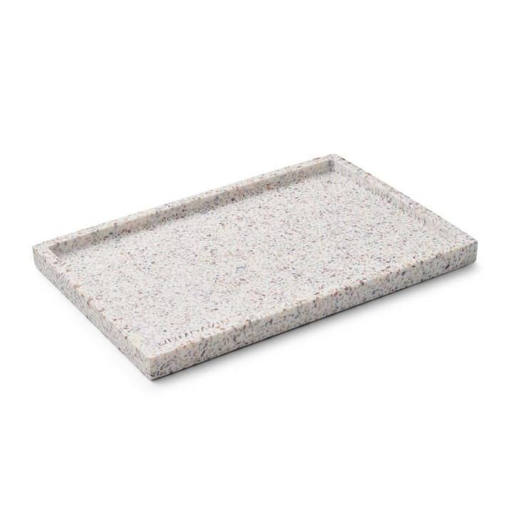 Humdakin Terrazzo Tablett 30 x 20cm, White-brown Humdakin