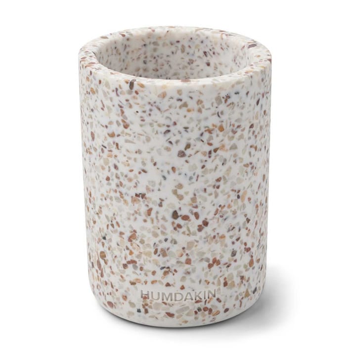 Humdakin Terrazzo Vase Ø10cm - White-brown - Humdakin