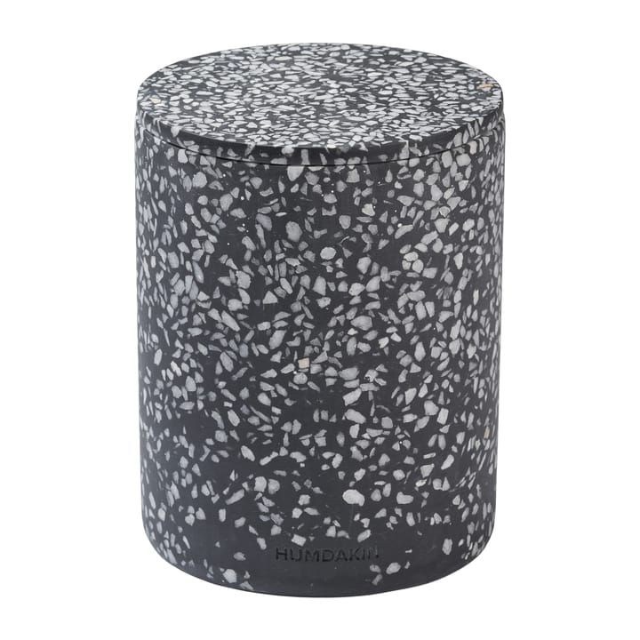 Humdakin Terrazzo Vase mit Deckel Ø 13 cm - Black - Humdakin