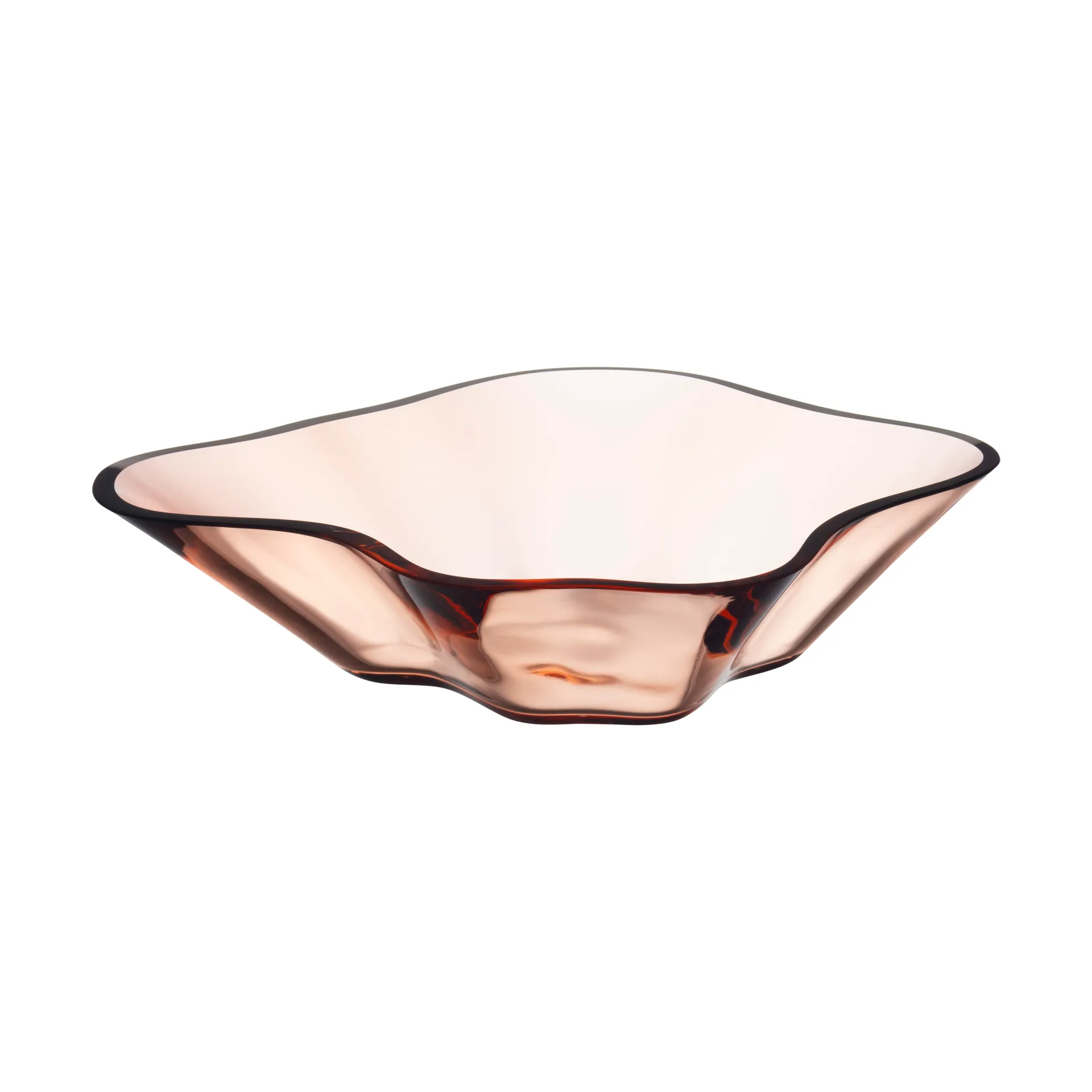 Aalto Blomma Schale 279x75 mm, Rio braun Iittala