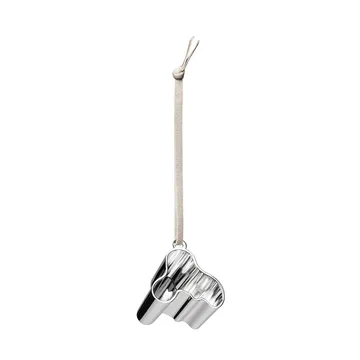 Aalto Dekoanhänger Metall - Silber - Iittala