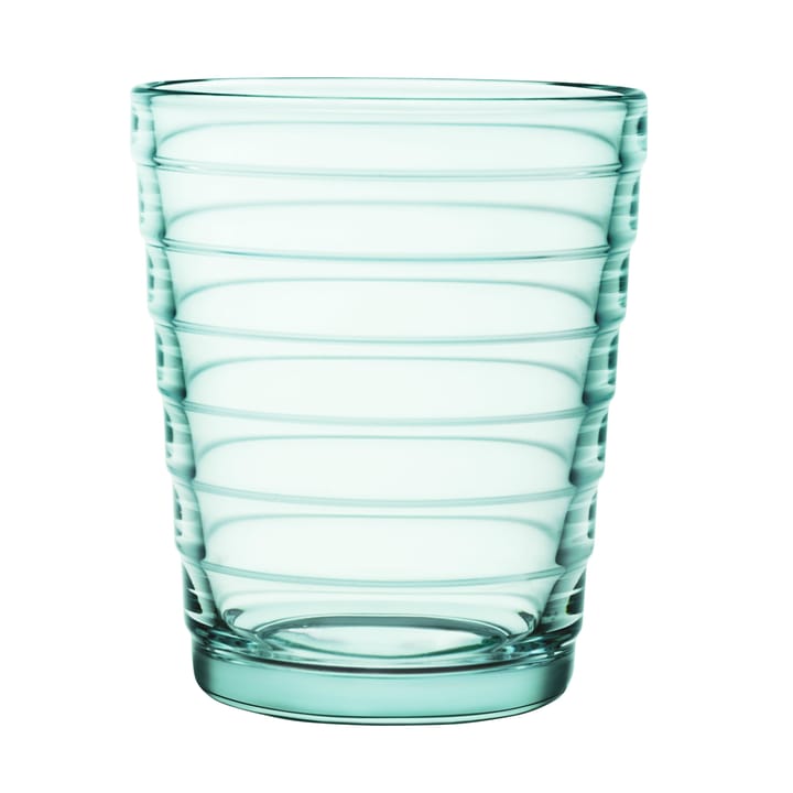 Aino Aalto Wasserglas 22cl im 2er Pack, Wassergrün Iittala