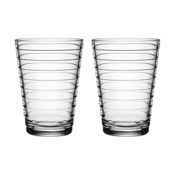 Aino Aalto Wasserglas 33cl im 2er Pack - Klar - Iittala