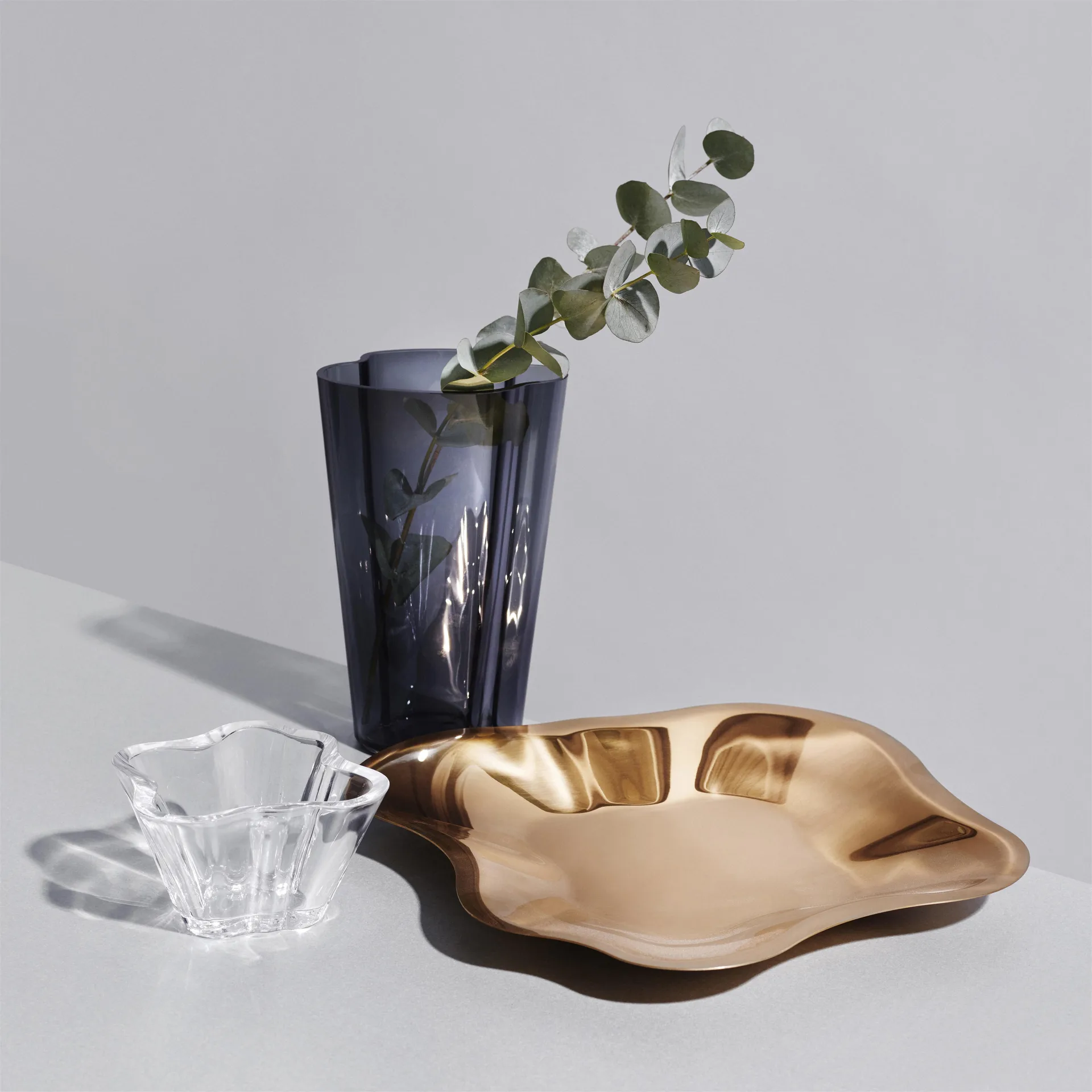 Alvar Aalto Schale 75mm, Klar Iittala