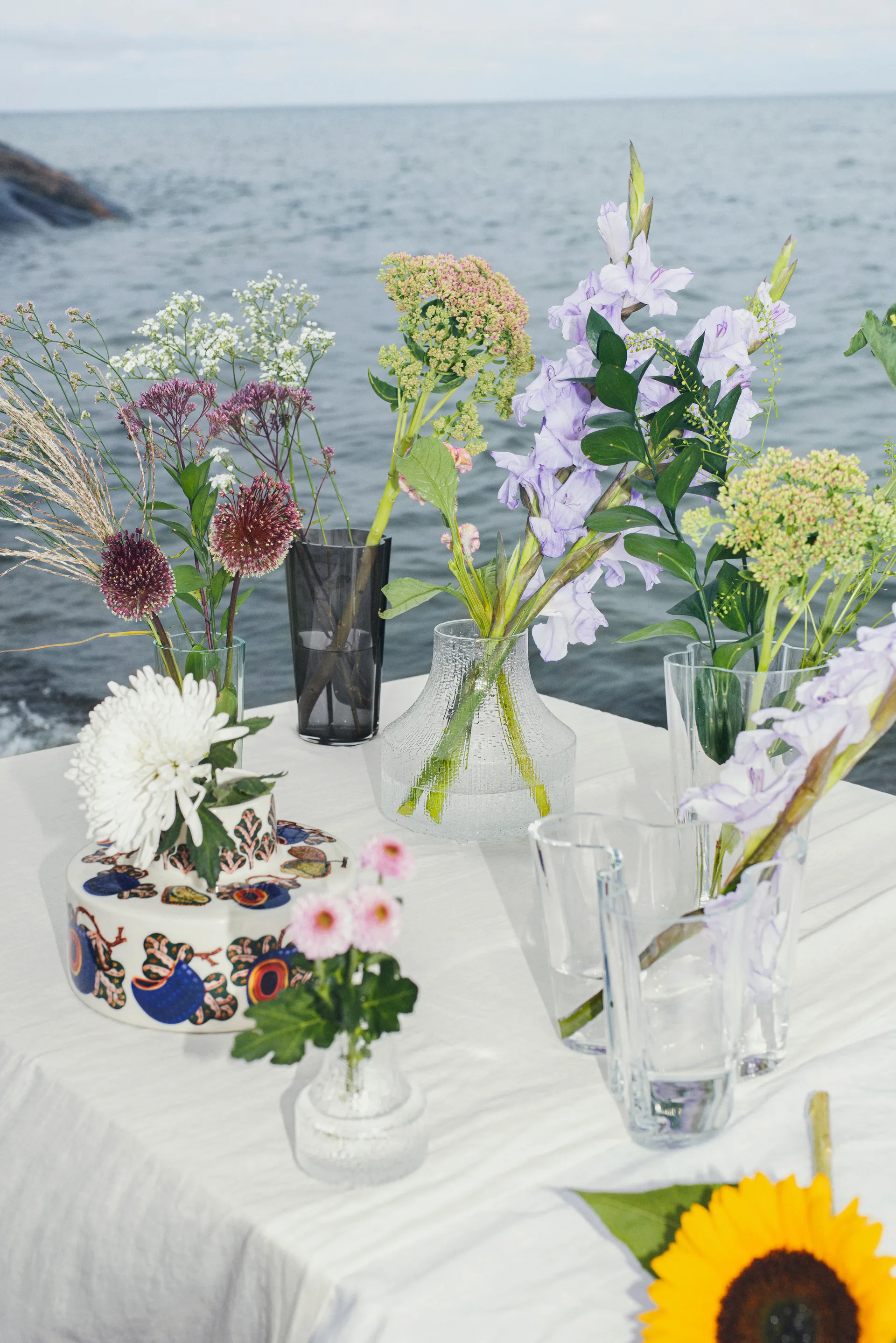 Alvar Aalto Vase dunkelgrau, 220mm Iittala