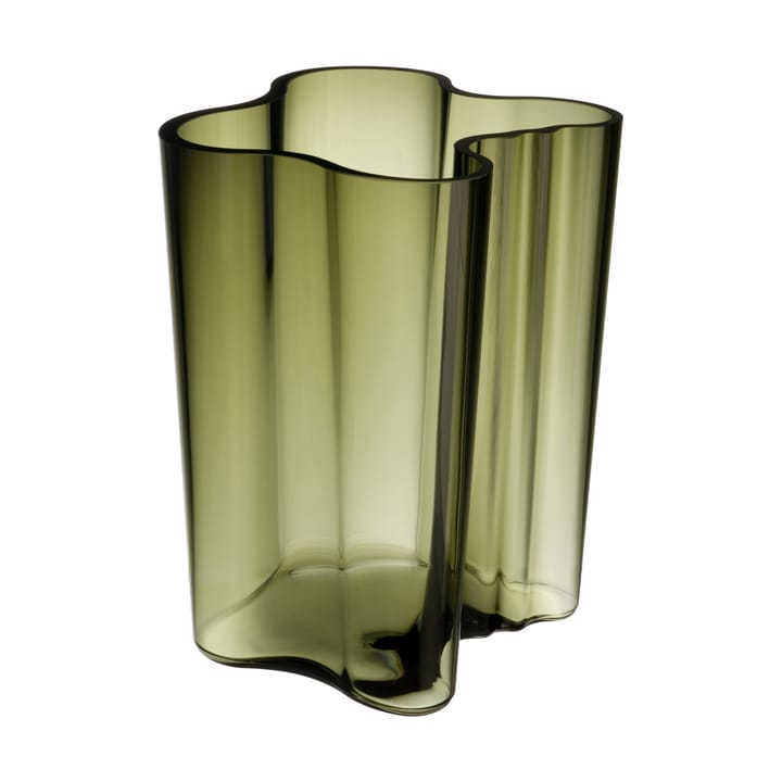 Alvar Aalto Vase moosgrün, 181mm Iittala