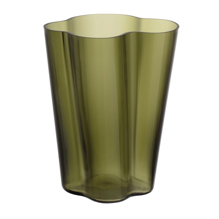 Alvar Aalto Vase moosgrün, 270mm Iittala