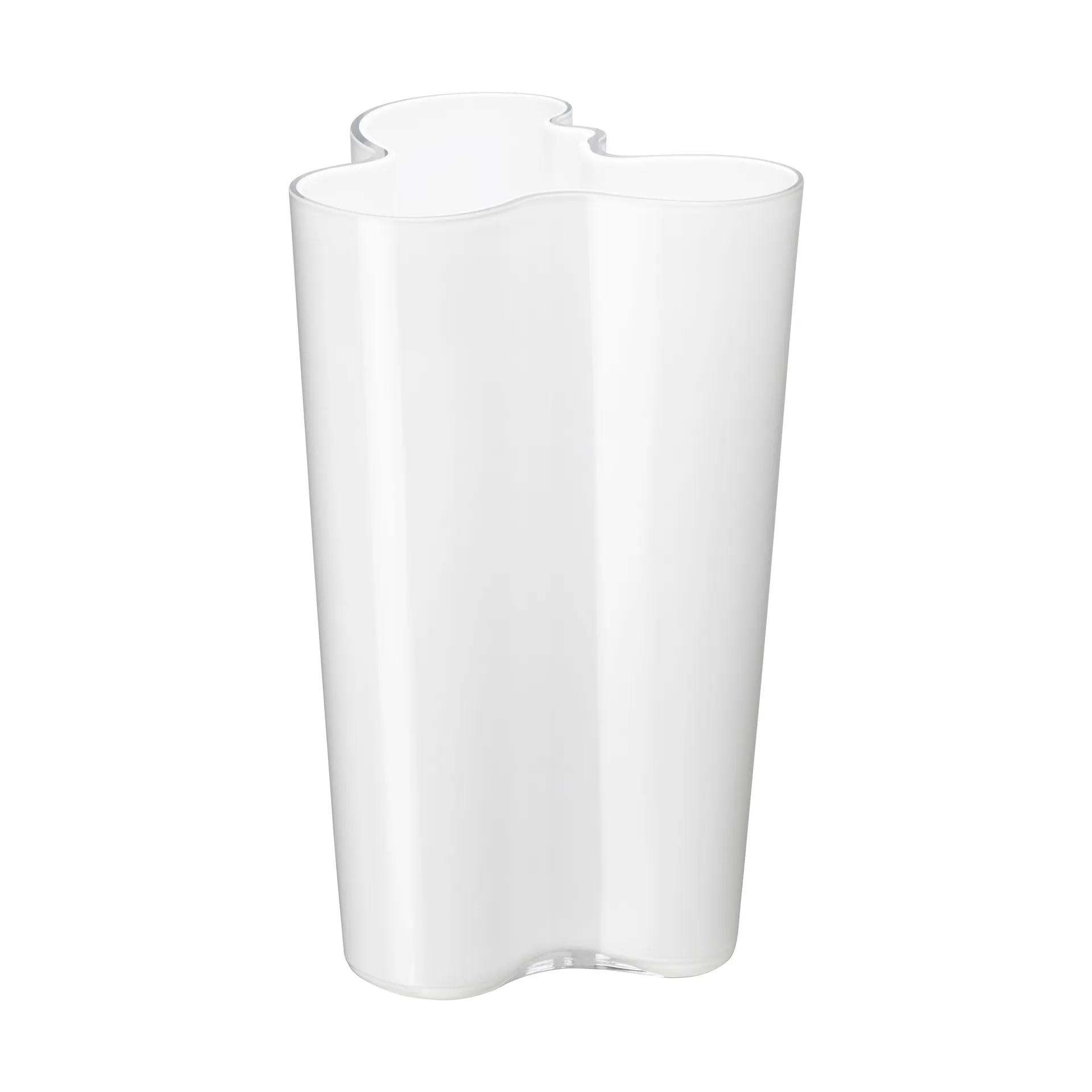 Alvar Aalto Vase opalweiß, 251mm Iittala