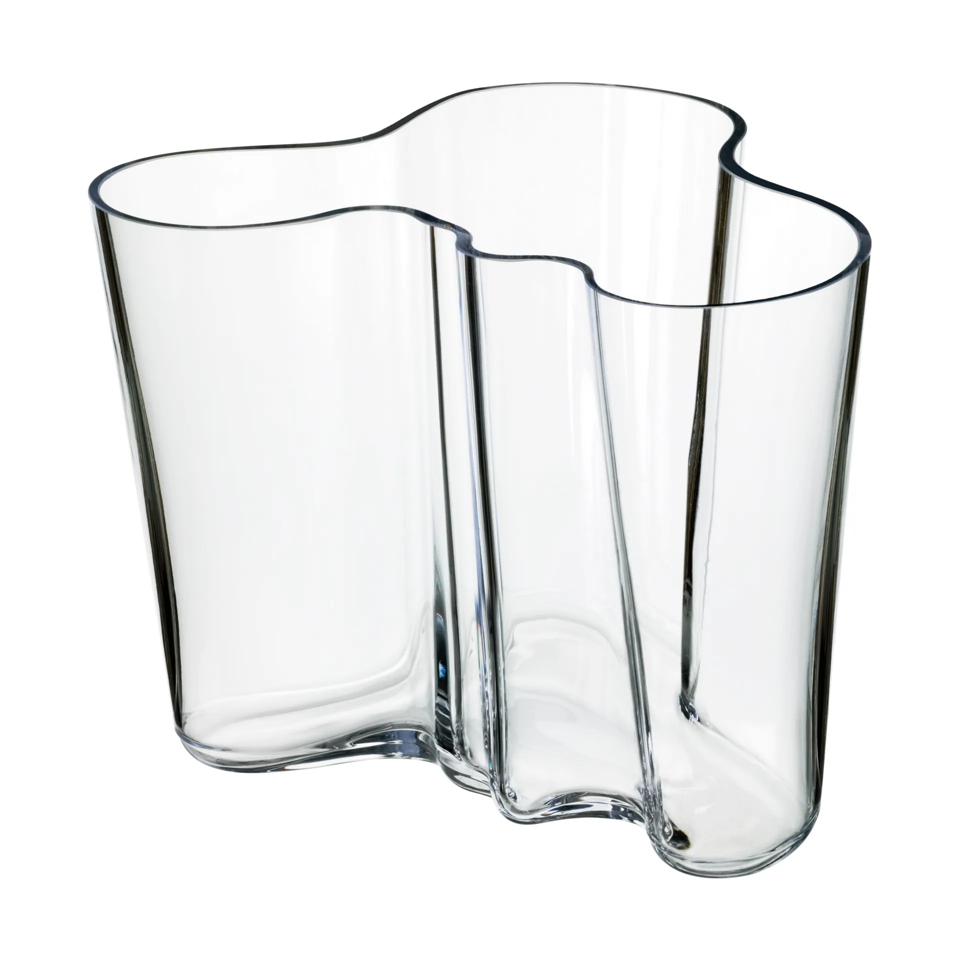 Alvar Aalto Vase Savoy klarglas, 160mm Iittala