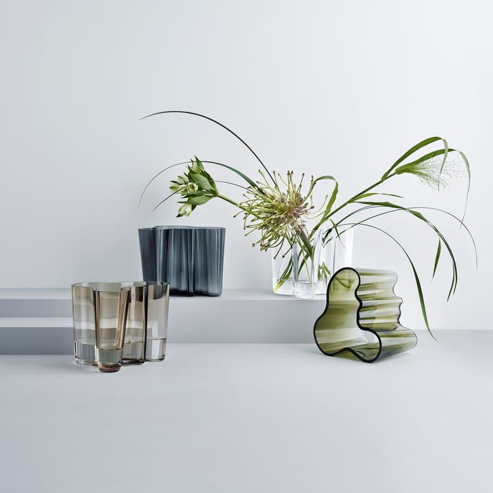 Alvar Aalto Vase Savoy klarglas, 160mm Iittala