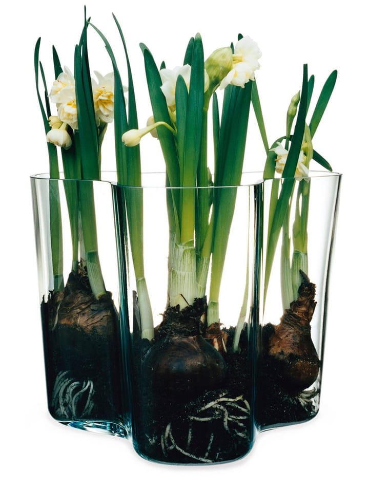 Alvar Aalto Vase Savoy klarglas, 160mm Iittala