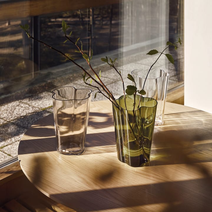 Alvar Aalto Vase Savoy klarglas, 270mm Iittala