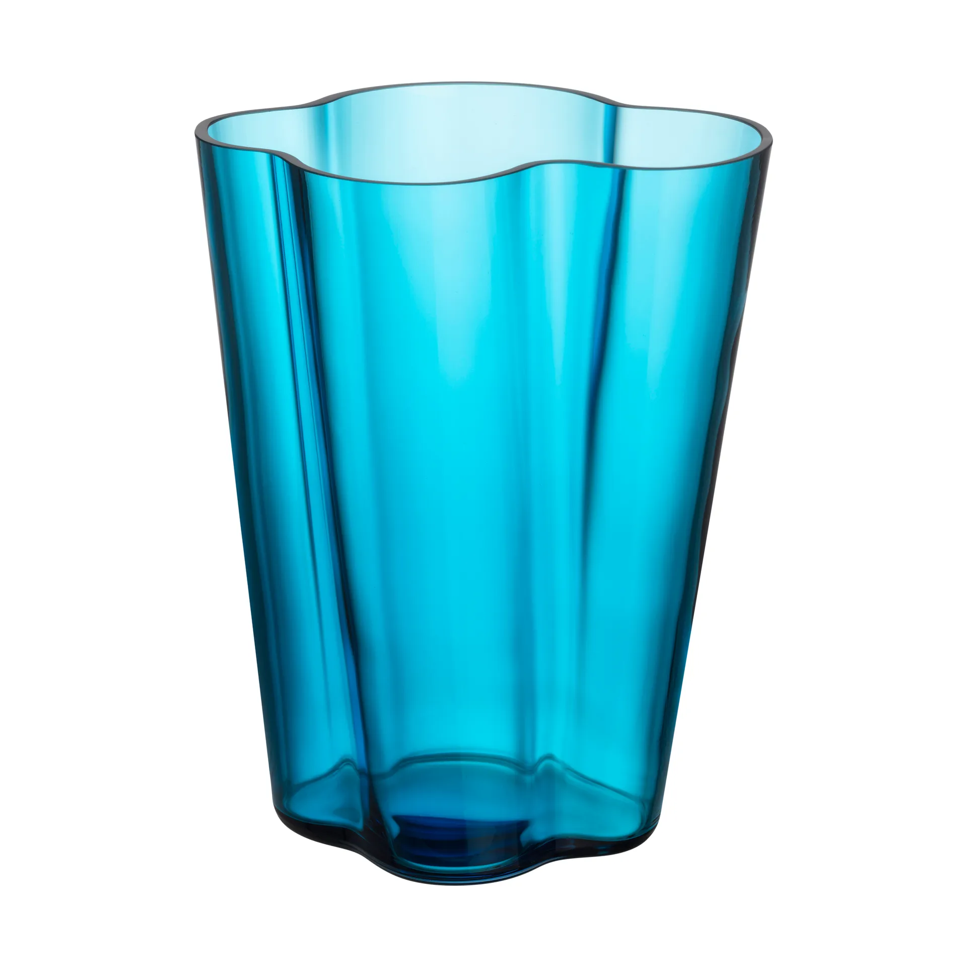 Alvar Aalto Vase türkis, 270 mm Iittala