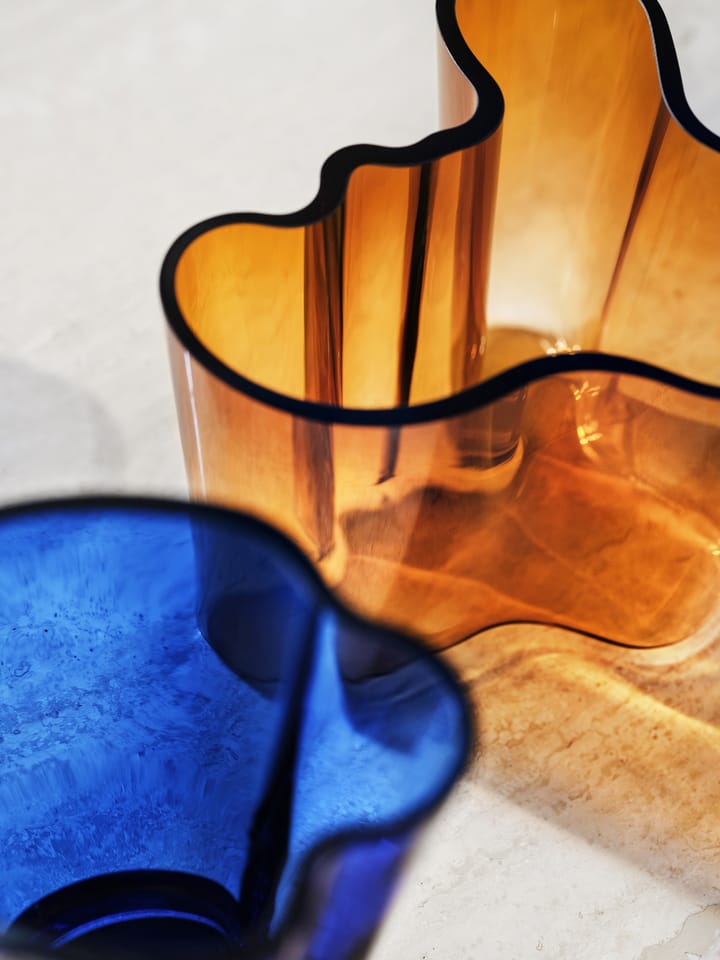 Alvar Aalto Vase ultramarinblau, 220mm Iittala