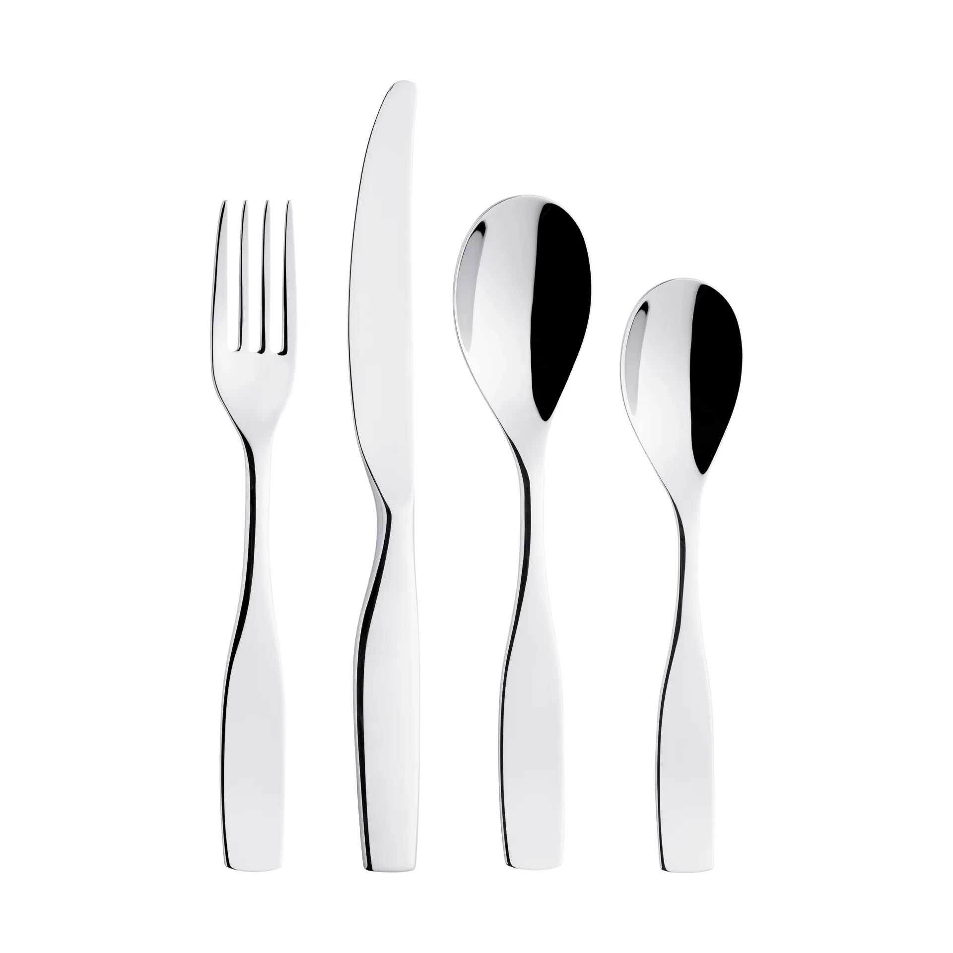 Citterio 98 Besteckset 16-teilig Geschenkverpackung, Blank rostfreier Stahl Iittala