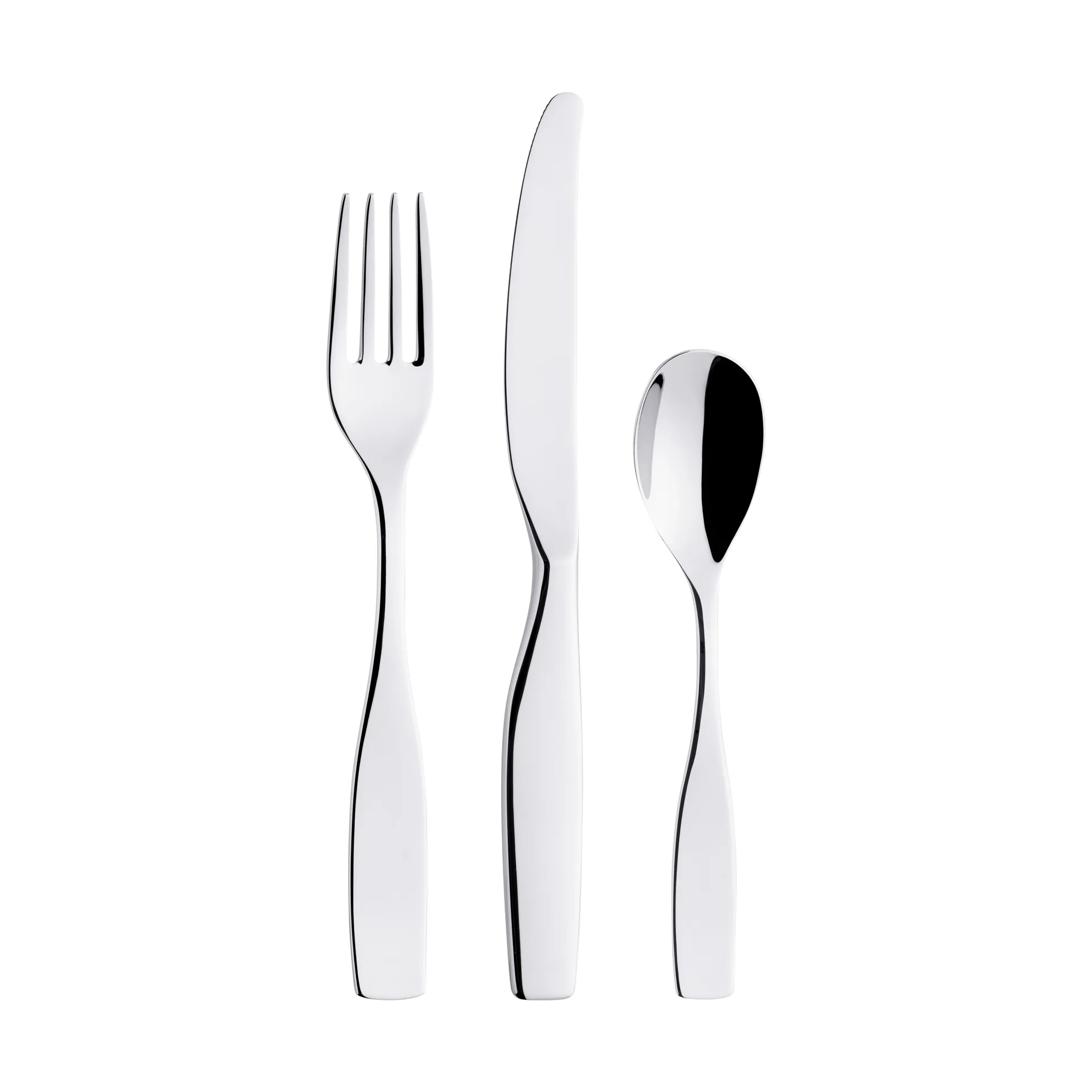 Citterio 98 Dessertbesteck 12-teilig Geschenkverpackung, Blank rostfrei Stahl Iittala