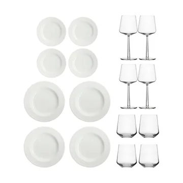 Essence & Dots Starterset Abendessen 32 Teile - Cremeweiß - Iittala