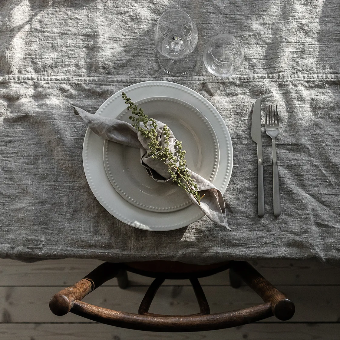 Essence & Dots Starterset Abendessen 32 Teile - Cremeweiß,  Iittala