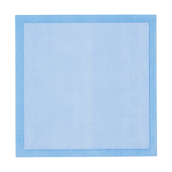 Iittala Papierserviette - Eisblau-blau, 33 x 33 cm, 20er-Pack - Iittala