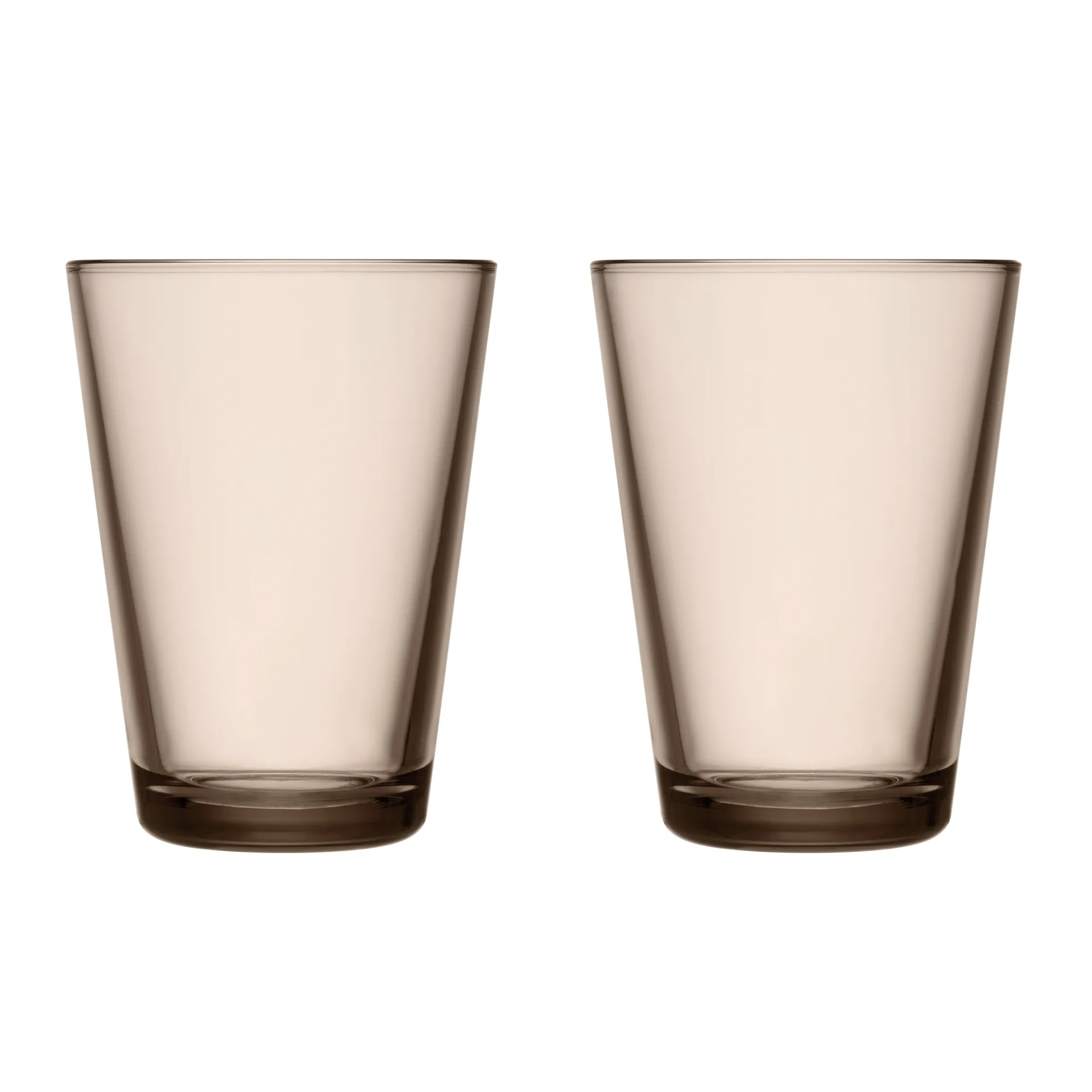 Kartio Trinkgläser 40cl 2er Pack, Leinen Iittala