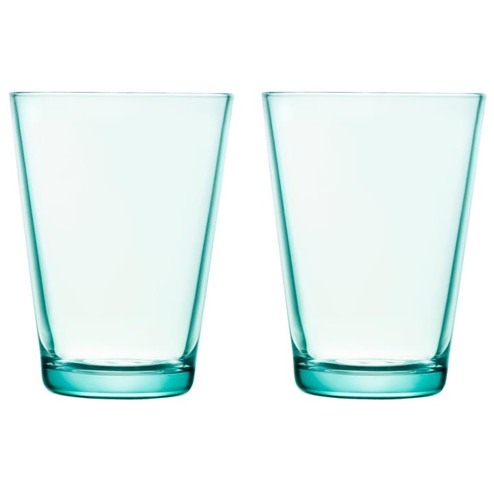 Kartio Trinkgläser 40cl 2er Pack - Wassergrün 2er Pack - Iittala