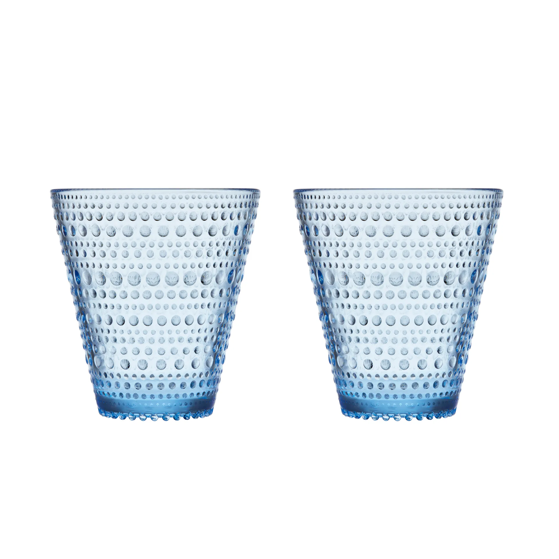 Kastehelmi Glas 2er Pack, 30cl aqua Iittala