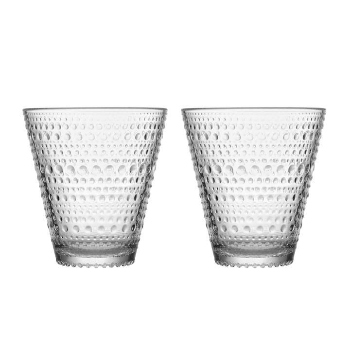 Kastehelmi Glas 2er Pack, 30cl klar Iittala