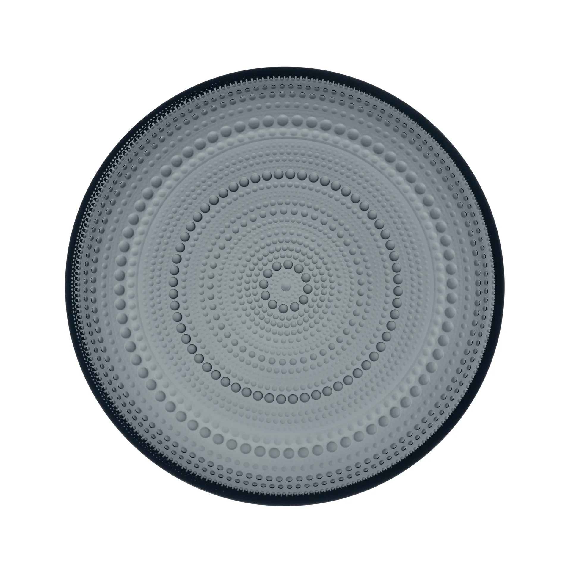 Kastehelmi Teller Ø24,8 cm, Dunkelgrau Iittala
