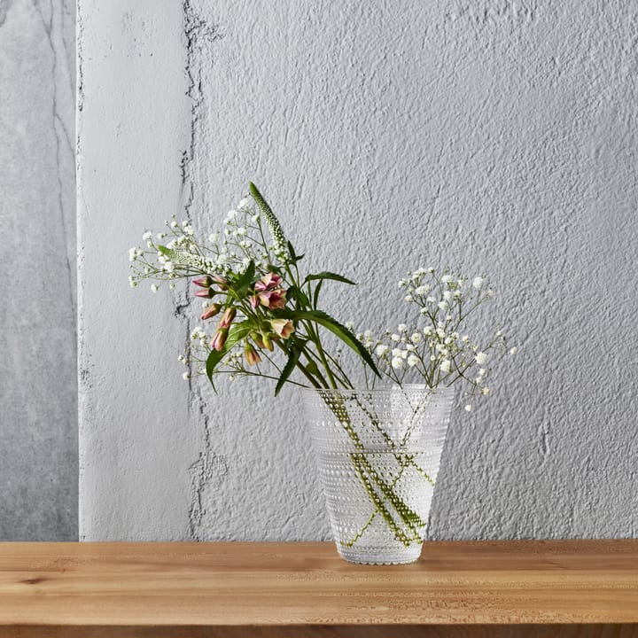 Kastehelmi Vase, Klar Iittala