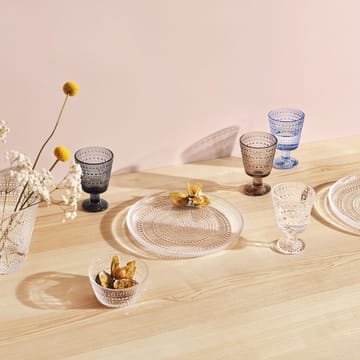 Kastehelmi Wasserglas auf Fuß 26cl 4er Pack - Klar - Iittala