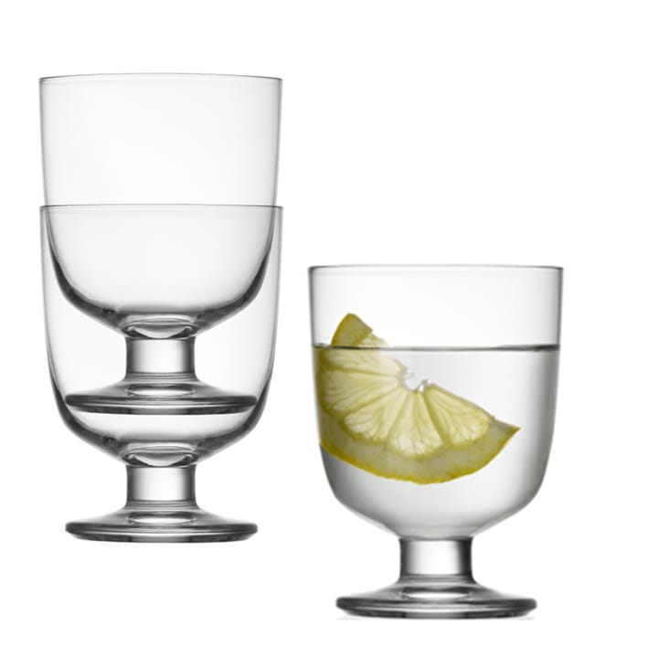 Lempi Glas klar 2er Pack, 34cl Iittala