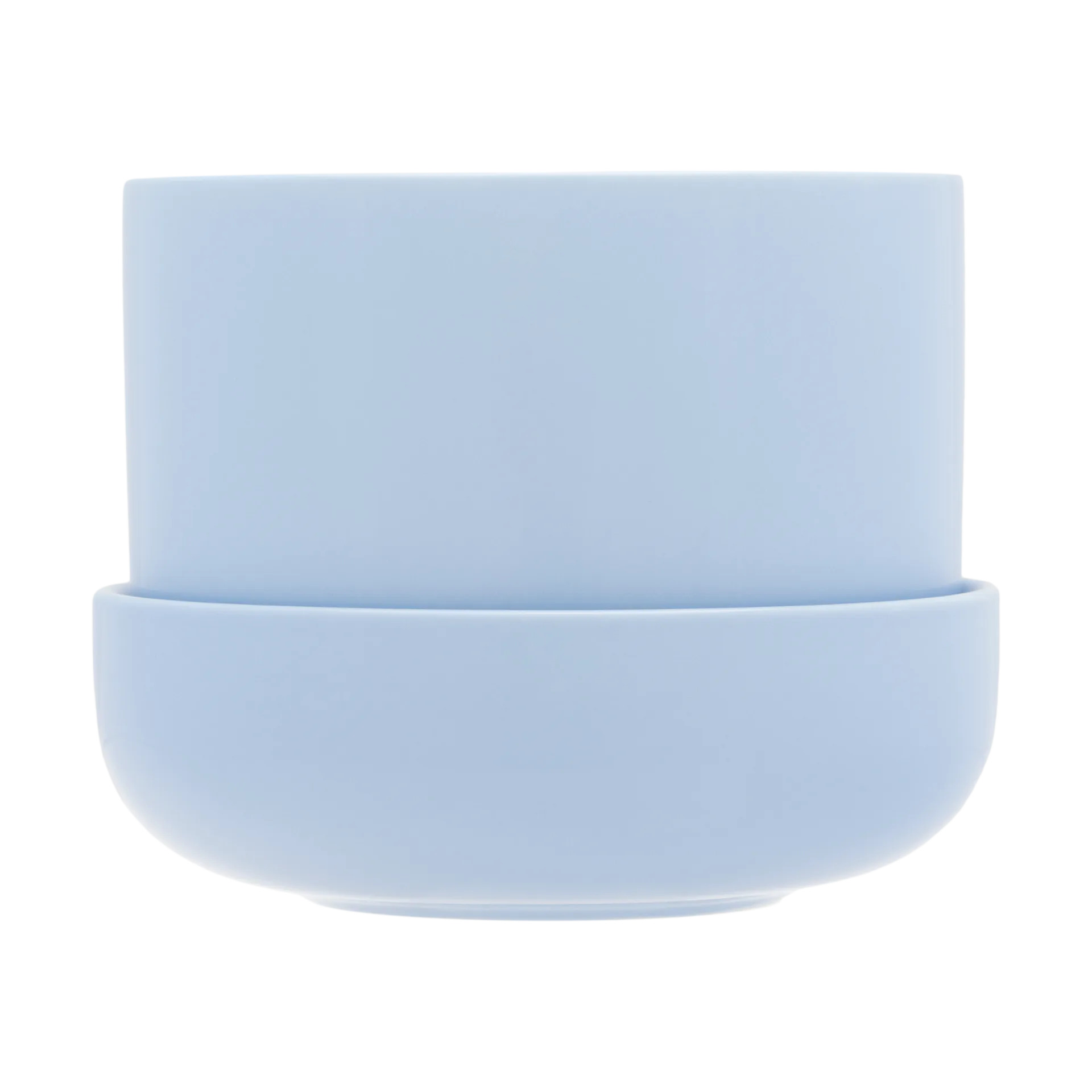 Nappula Blumentopf mit Untersetzer Ø17 cm h13 cm, Aqua Iittala