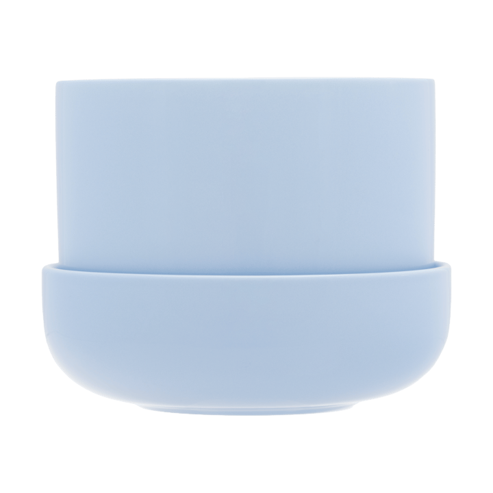Nappula Blumentopf mit Untersetzer Ø17 cm h13 cm - Aqua - Iittala