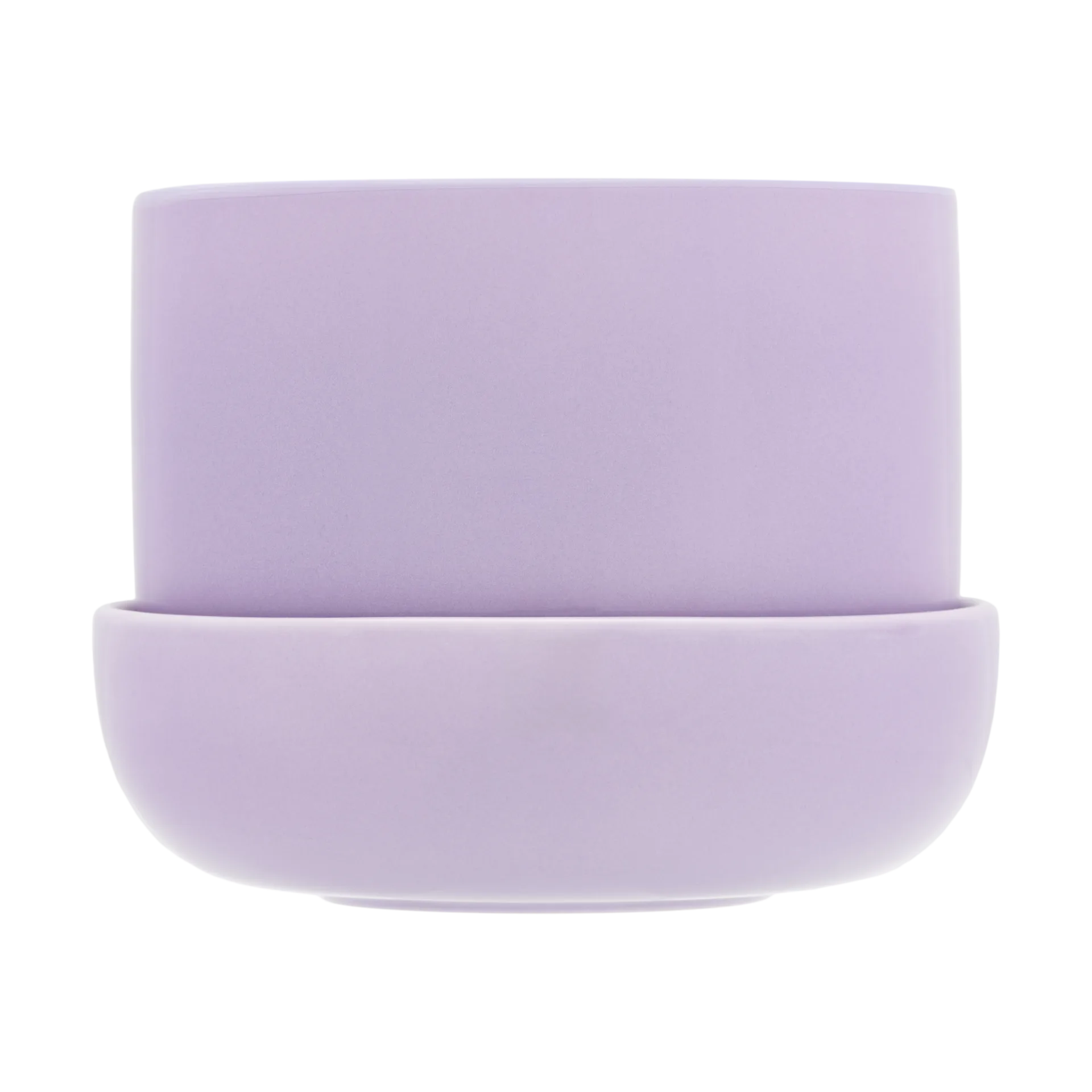 Nappula Blumentopf mit Untersetzer Ø17 cm h13 cm, Helles Lila Iittala
