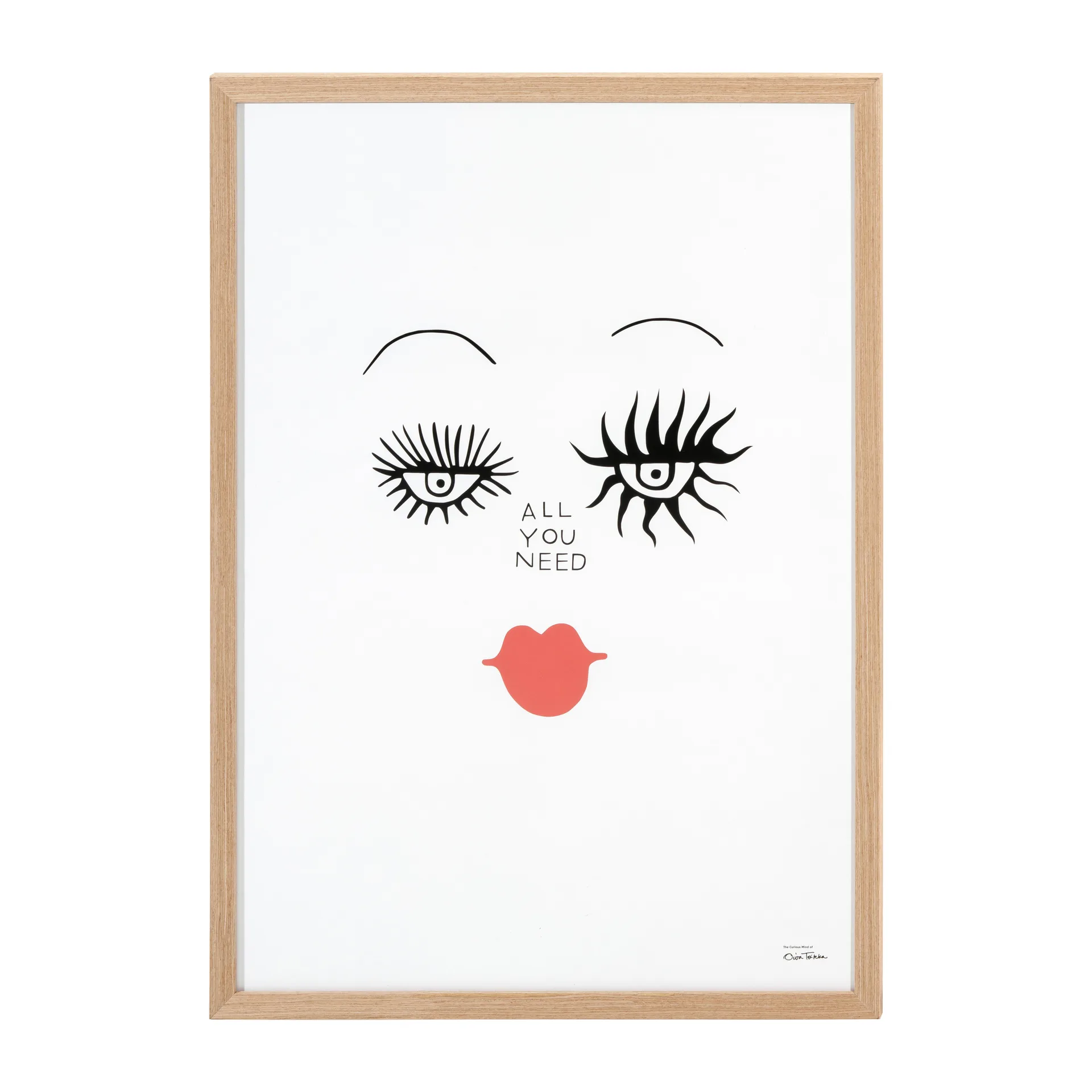 Oiva Toikka All you need Poster, 50 x 70cm Iittala