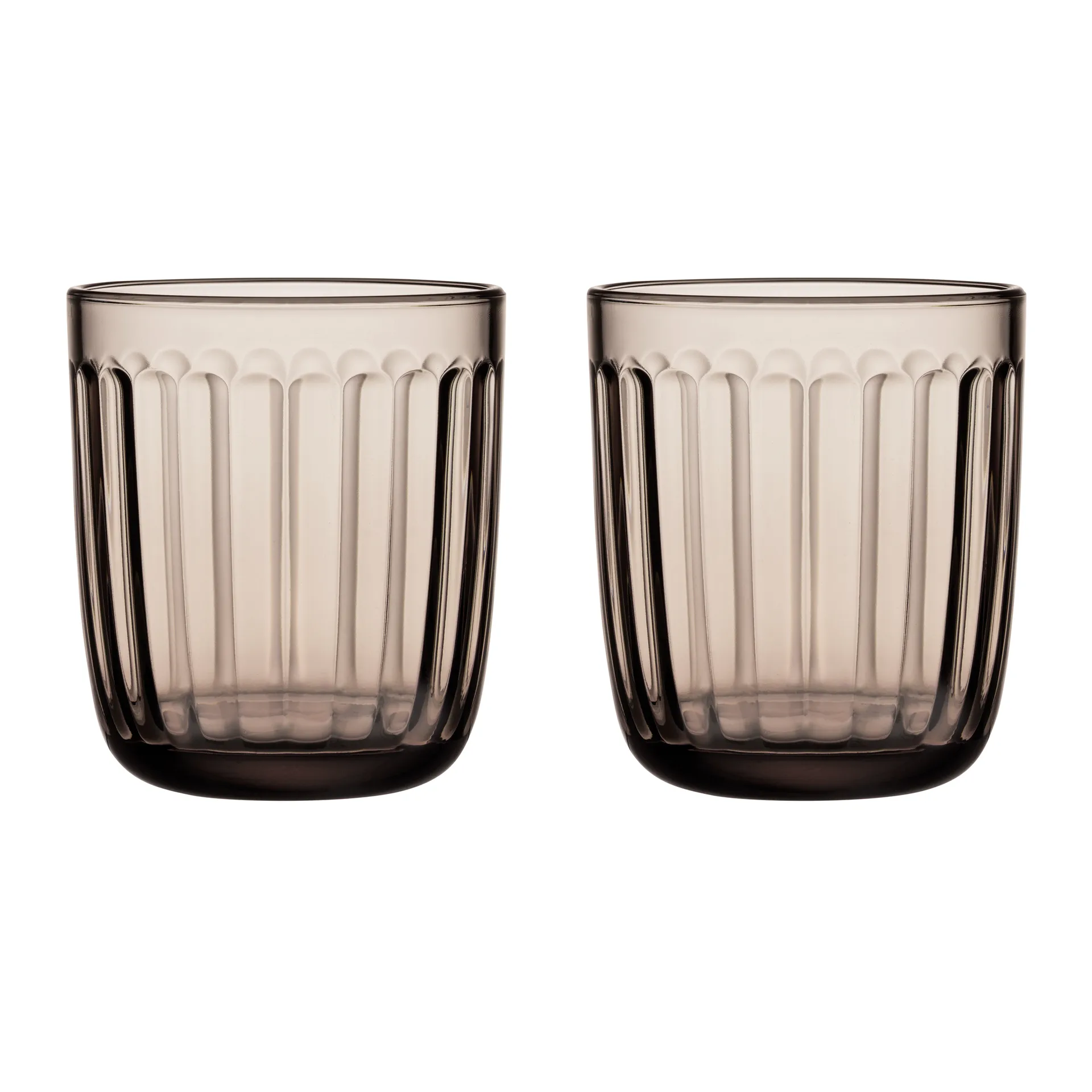 Raami Wasserglas 26 cl 2er-Pack, Leinen Iittala