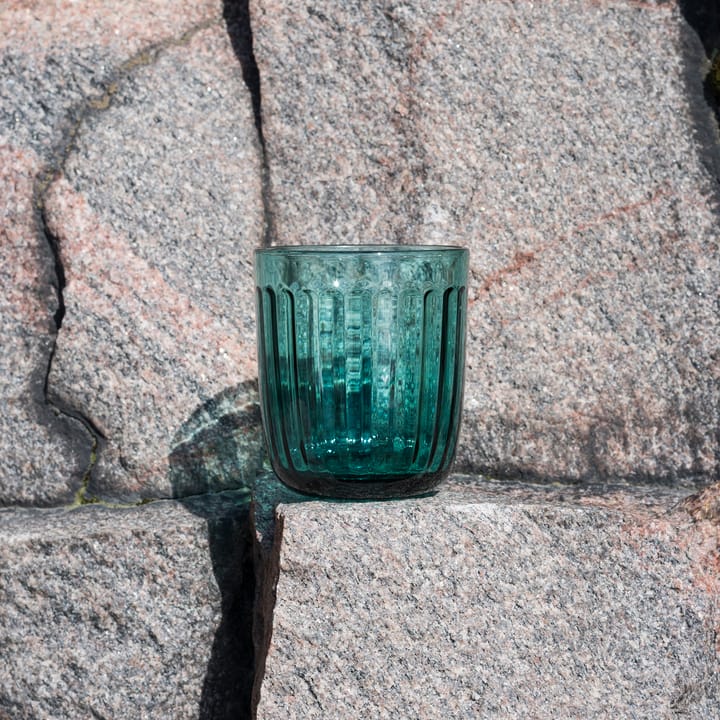 Raami Wasserglas 26 cl 2er-Pack, Meeresblau Iittala