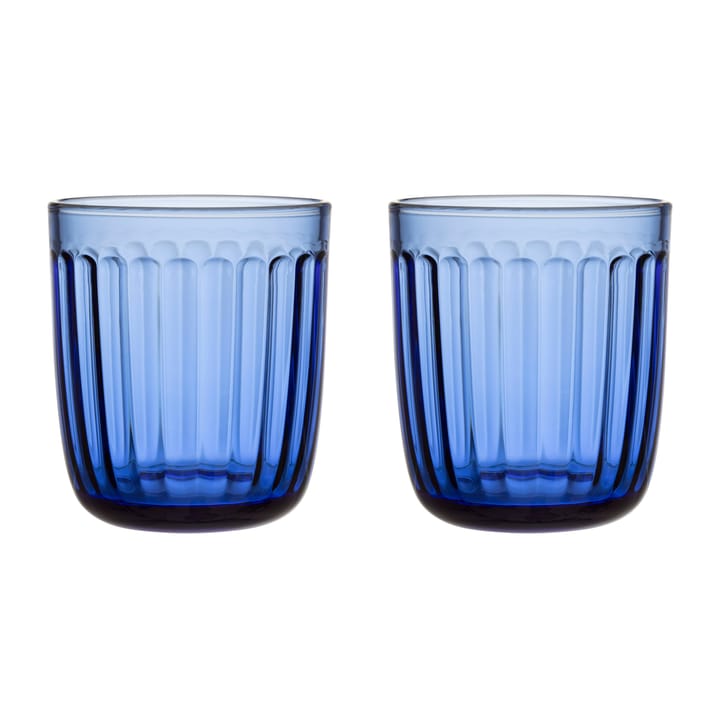 Raami Wasserglas 26 cl 2er-Pack, Ultramarinblau Iittala