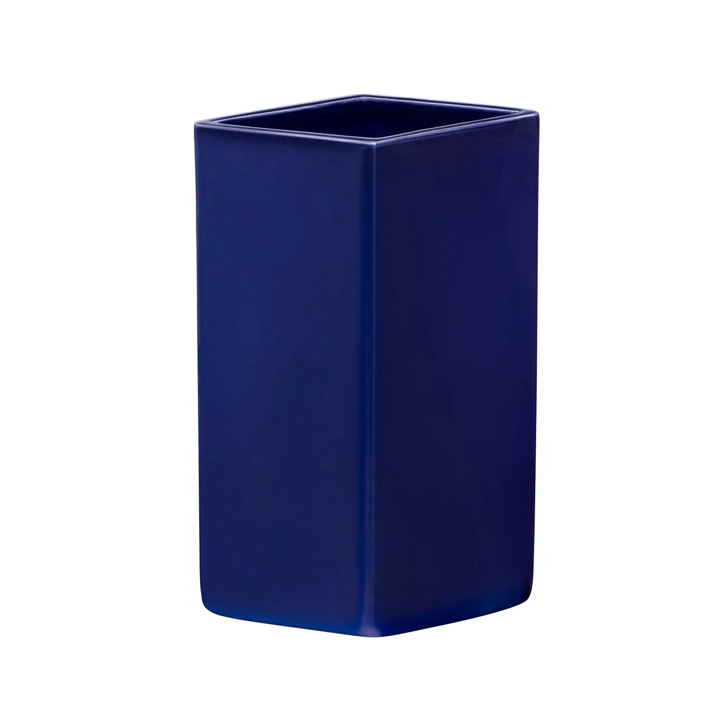 Ruutu Keramikvase 180mm, Dunkelblau Iittala