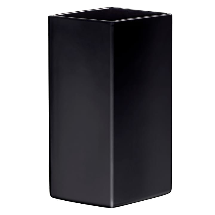 Ruutu Keramikvase 315mm - Schwarz - Iittala